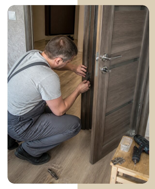 Замена дверных петель в Кумертау по цене от 2552 р. | ДвериЛегко-Кра